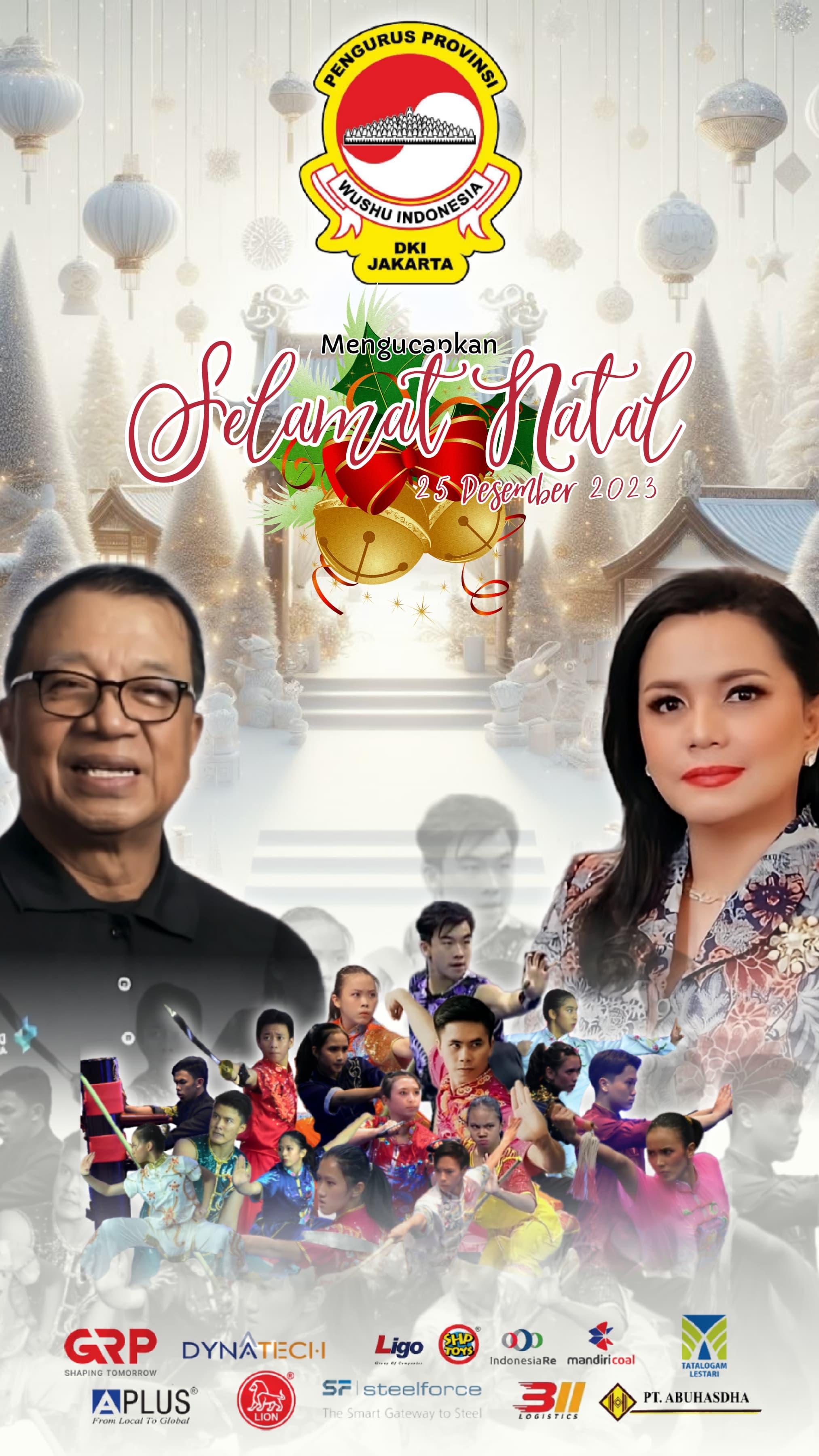 Selamat Natal 2023 from Wushu DKI Jakarta